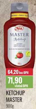 KETCHUP MASTER 900g 
