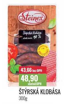 ŠTÝRSKÁ KLOBÁSA 300g 