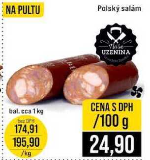 Polský salám 100 g