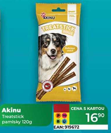 Akinu Treatstick pamlsky 120g