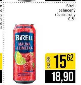 Birell ochucený různé druhy 0,5l