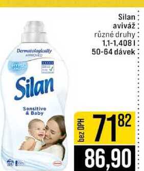 Silan aviváž různé druhy 1.1-1.408l 50-64 dávek