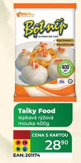 Taiky Food lepkavá rýžová mouka 400g 