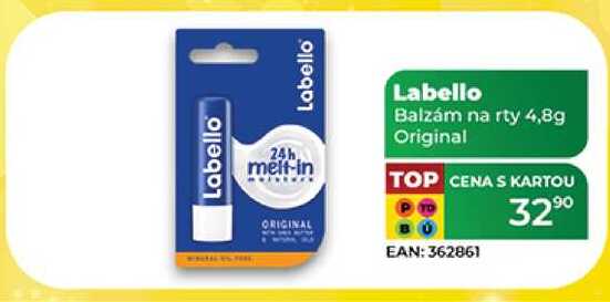 Labello Balzám na rty 4,8g Original 