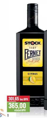 Fernet Stock citrus 1l