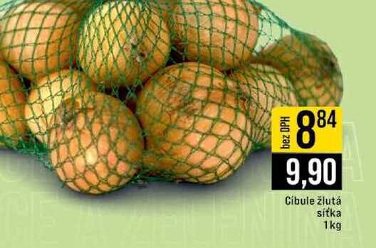 Cibule zlutá sitka 1kg 