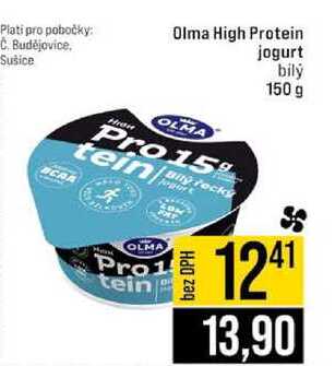Olma High Protein jogurt bilý 150 g 