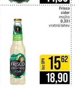 Frisco cider mojito 0,33l