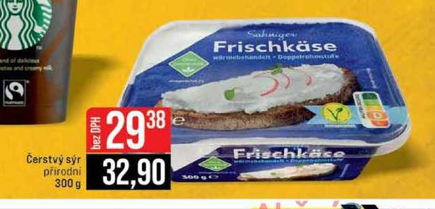 Čerstvý sýr přírodní 300 g