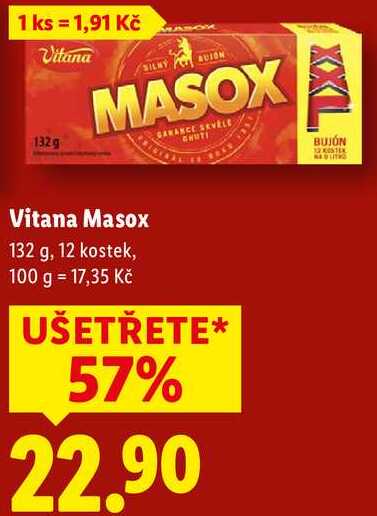 Vitana Masox, 132 g