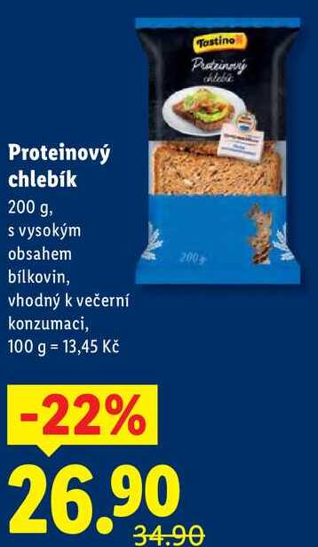 Proteinový chlebík, 200 g