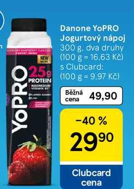 Danone YoPRO Jogurtový nápoj, 300 g 