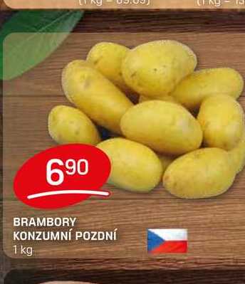 BRAMBORY KONZUMNÍ POZDNÍ 1 kg 