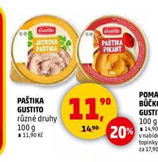 PAŠTIKA GUSTITO, 100 g 