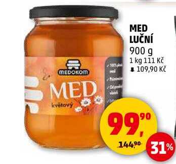 MED LUČNÍ, 900 g