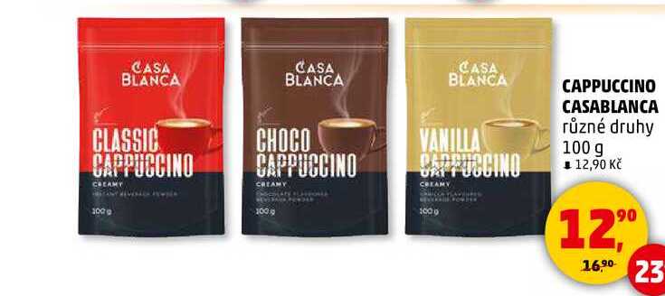 CAPPUCCINO CASABLANCA, 100 g