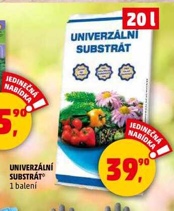 UNIVERZÁLNI SUBSTRÁT, 20 l