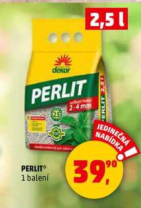 PERLIT, 2,5 l