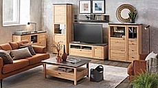 3: Obývací sestava - široká komoda