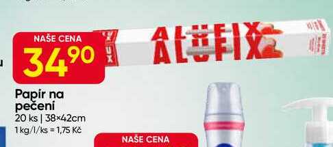 ALUFIX Papír na pečení 20 ks, 38x42cm 