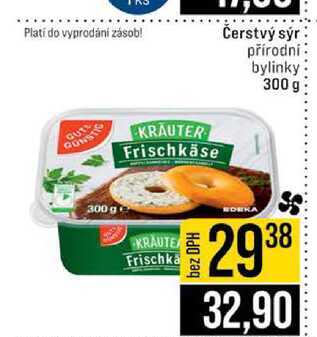 Čerstvý sýr přírodní bylinky 300 g