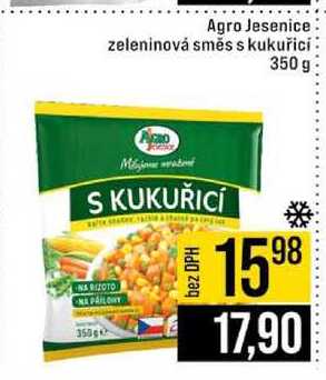 Agro Jesenice zeleninová směs s kukuřicí 350 g