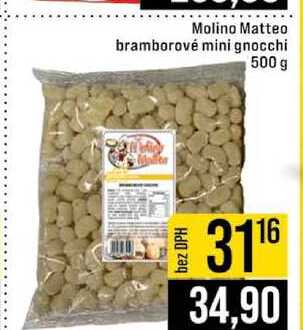 Matteo bramborové mini gnocchi 500 g