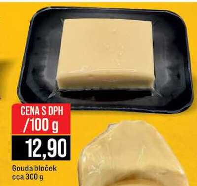 Gouda bloček cca 300 g 100g
