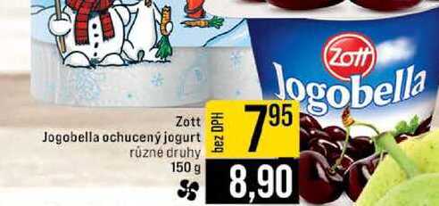 Zott Jogobella ochucený jogurt různé druhy 150 g