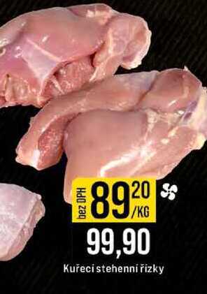 Kuřecí stehenní řízky 1kg
