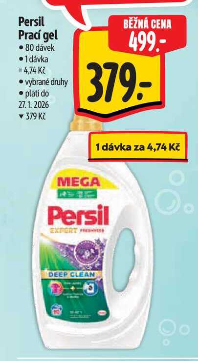 Persil Prací gel  80 dávek 