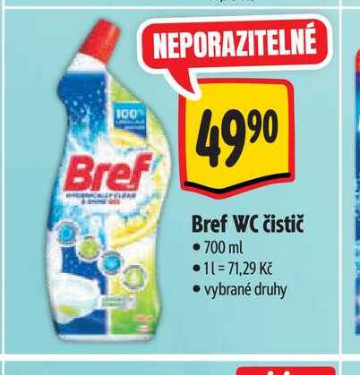   Bref WC čistič  700 ml 