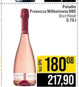 Paladin Prosecco Millesimato DOC Brut Rosé 0.75l