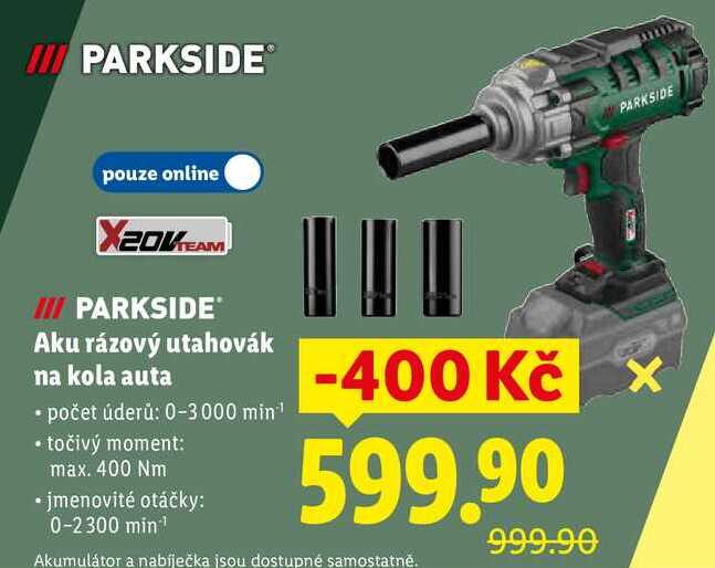 Aku rázový utahovák na kola auta