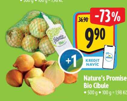  Nature's Promise Bio Cibule 500 g 