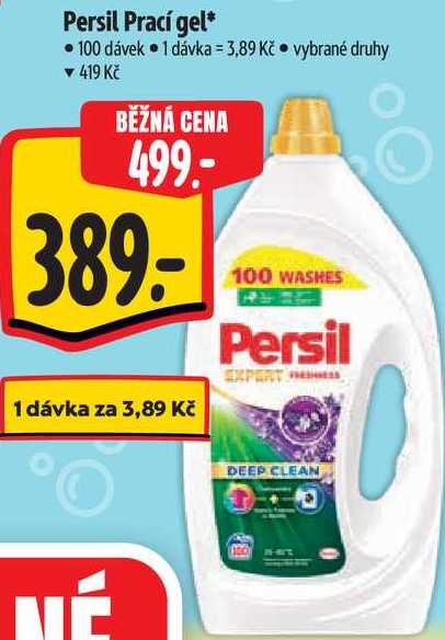 Persil Prací gel, 100 dávek