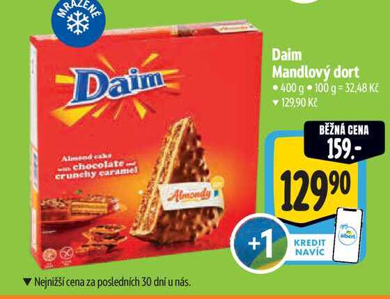  Daim Mandlový dort 400 g 