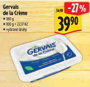 Gervais de la Crème, 180 g