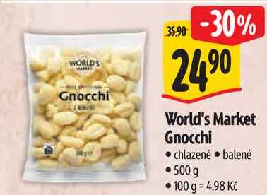 World's Market Gnocchi, 500 g