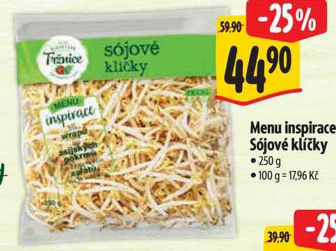 Menu inspirace Sójové klíčky, 250 g