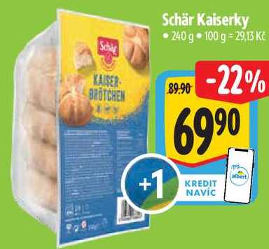 Schär Kaiserky, 240 g