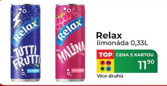 Relax limonáda 0,33L 