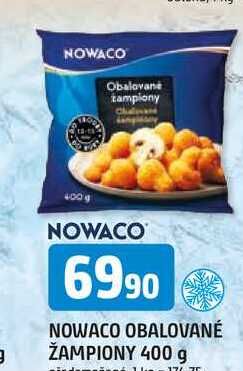 NOWACO OBALOVANÉ ŽAMPIONY 400 g 