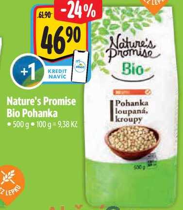 Nature's Promise Bio Pohanka, 500 g 