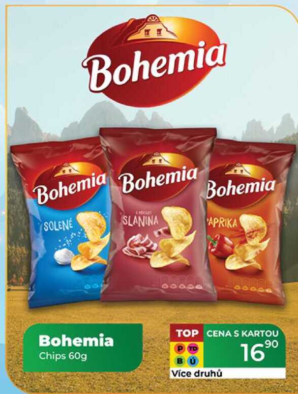 Bohemia Chips 60g 