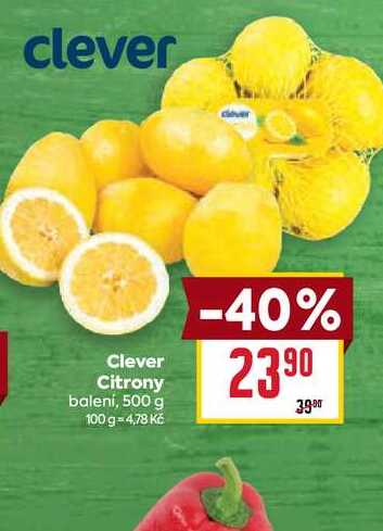 Clever Citrony balení, 500 g