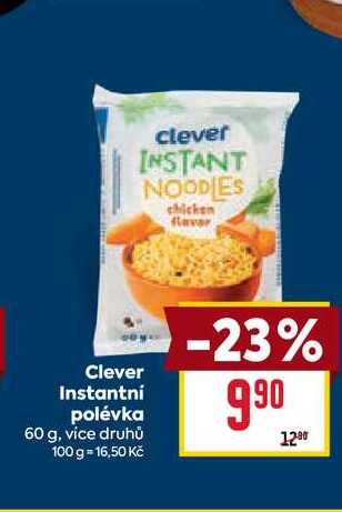 Clever Instantní polévka 60 g