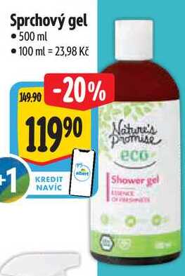 Sprchový gel, 500 ml