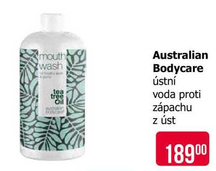 Australian Bodycare ústní voda proti zápachu z úst  