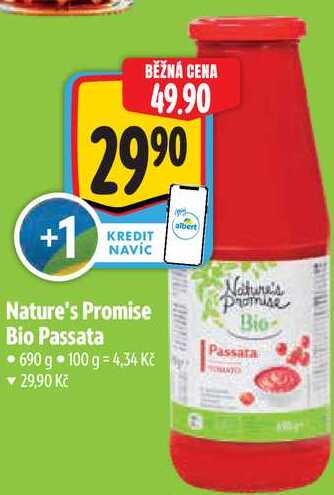 Nature's Promise Bio Passata, 690 g